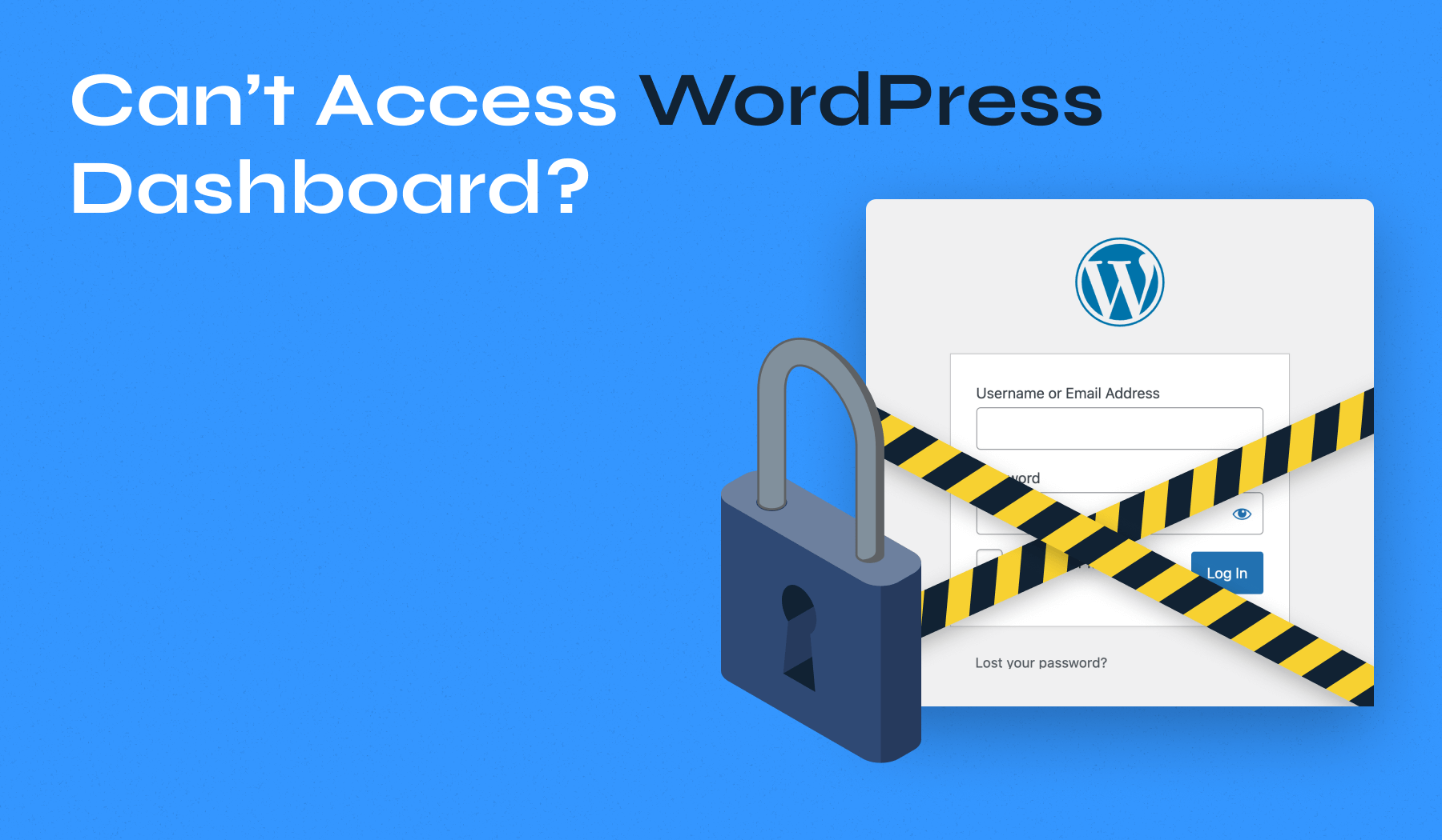 Can't Access wp-admin