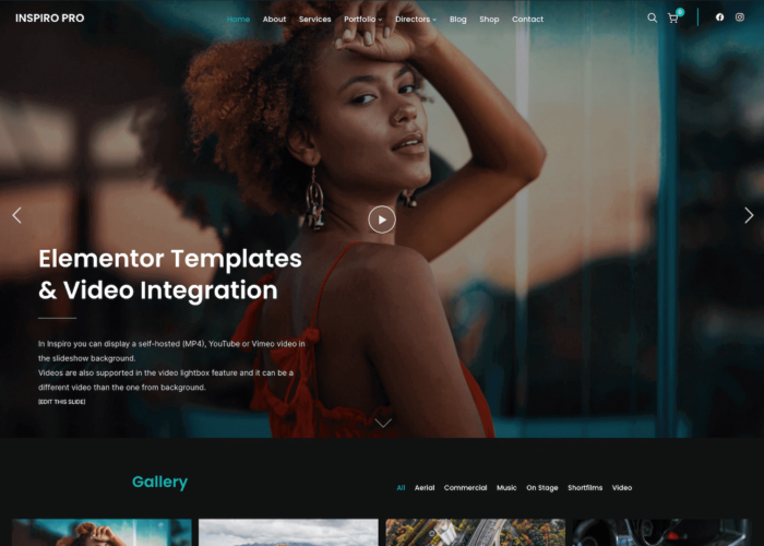 Inspiro PRO: Professional WordPress Theme