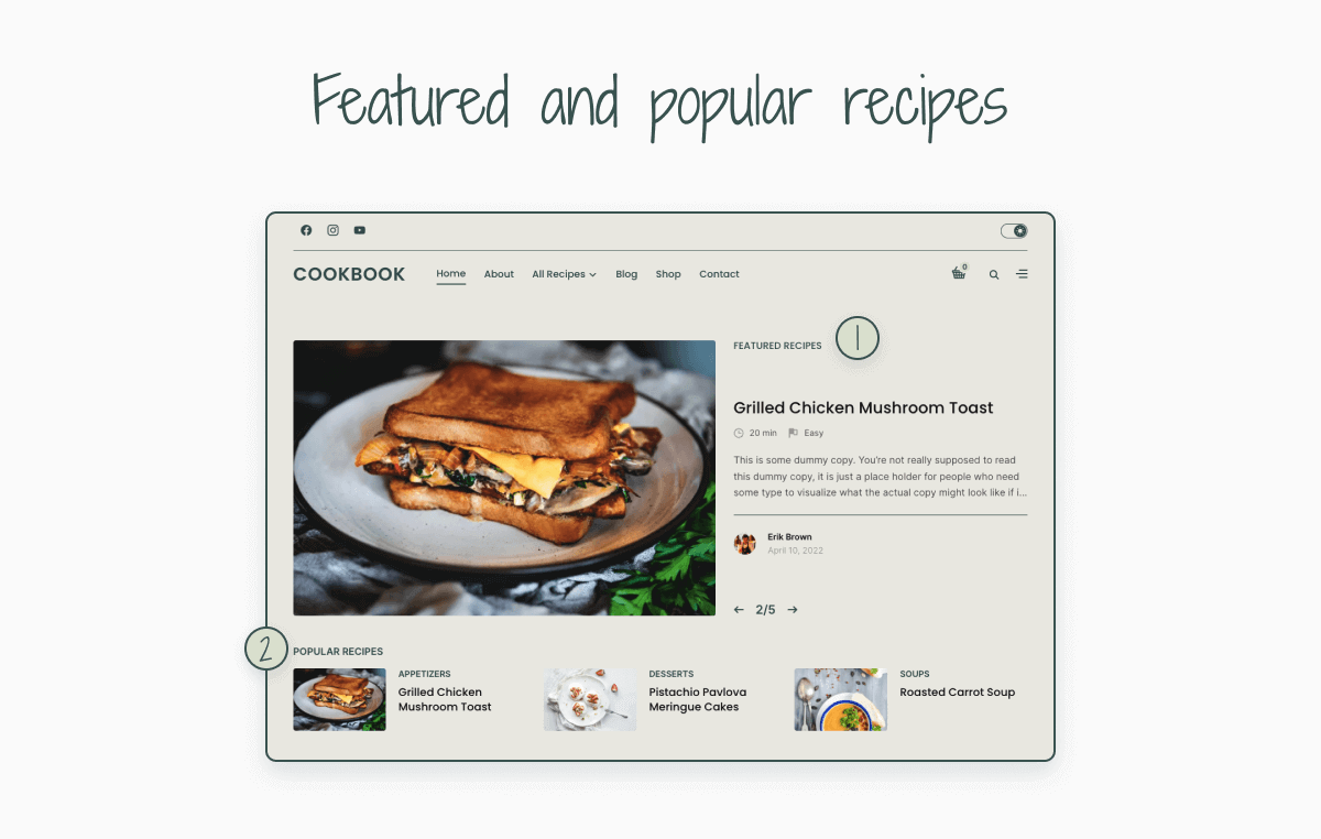CookBook Popular Recipes