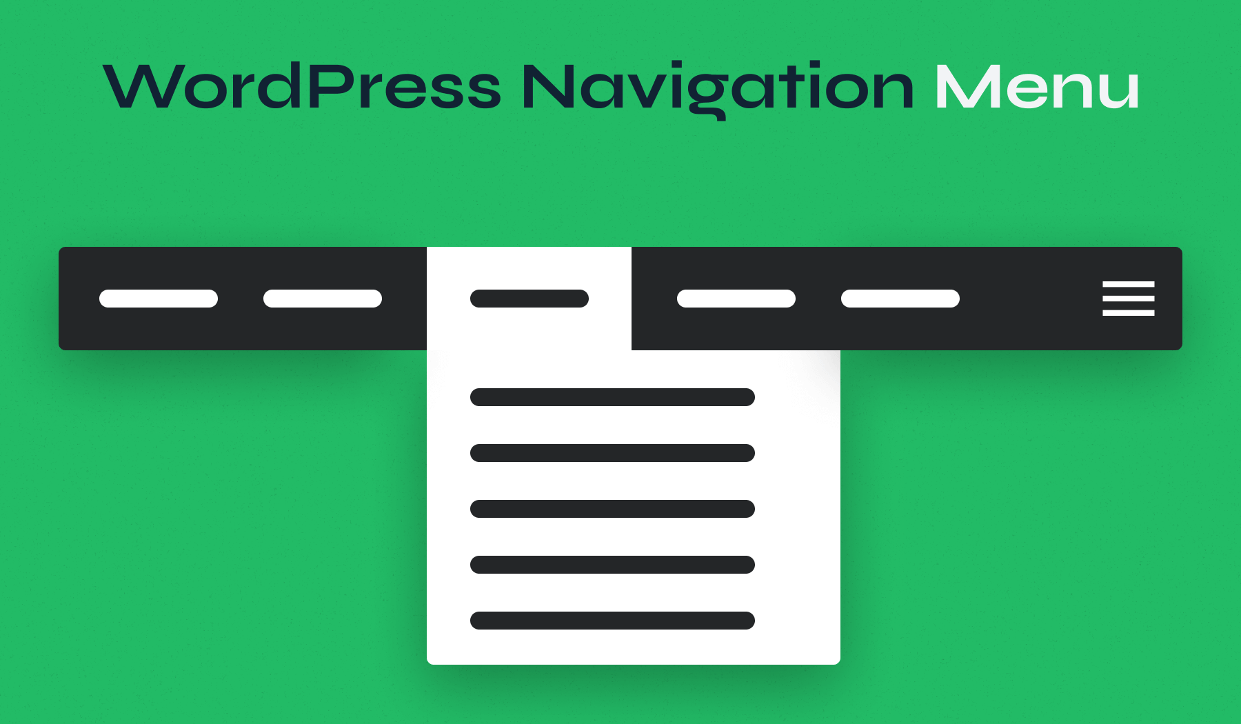 WordPress Navigation Menu